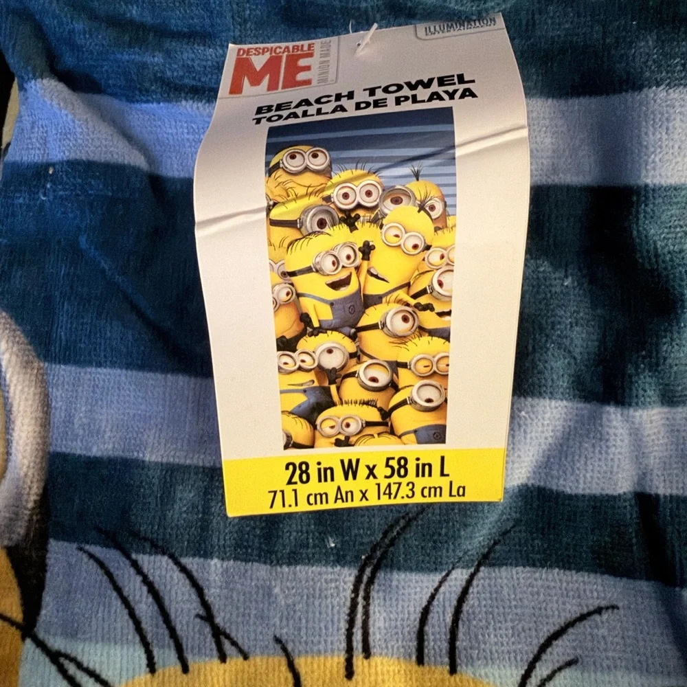 Despicable Me Minions Beach Towel
